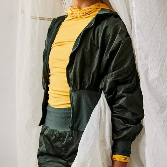 NWT Free People Start Me Up Jacket Green Medium‎ - Picture 7 of 8